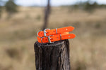 Extra Small Biothane Pup Collar 19mm - Orange