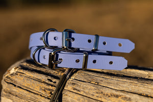 Extra Small Biothane Pup Collar 19mm - Periwinkle