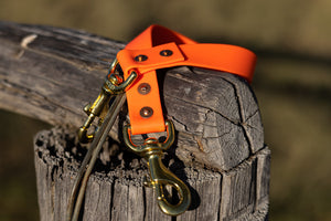 Ute Tie Biothane 25mm - Dark Orange