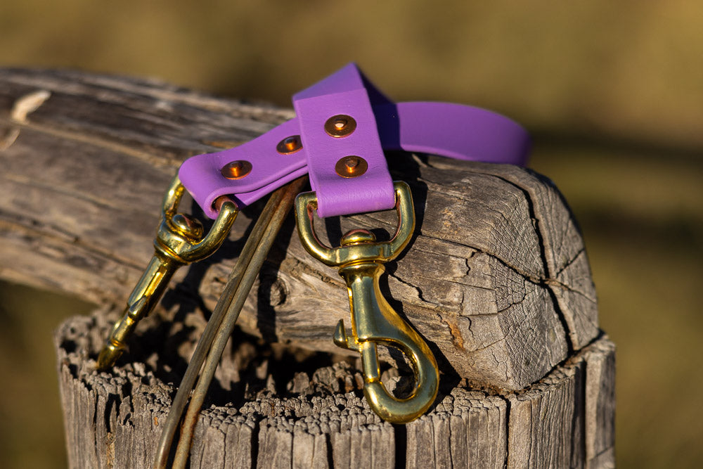 Ute Tie Biothane 25mm - Amethyst