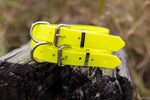 Pup Collar PVC 25mm - Fluro Yellow