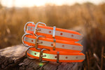 Dog Collar Reflective Biothane 25mm - Orange