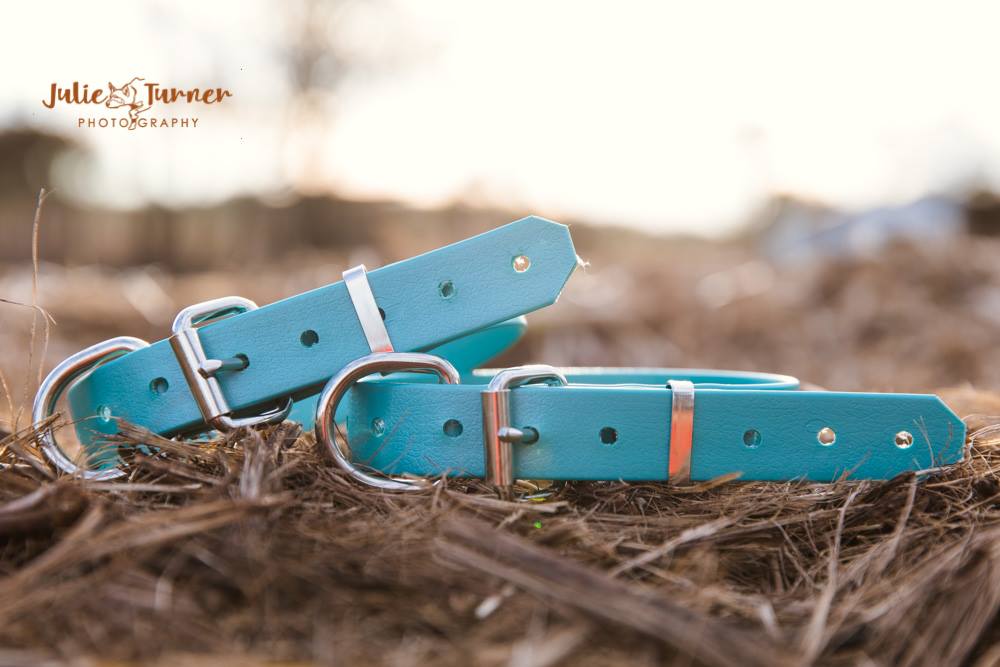 Pup Collar PVC 25mm - Ocean Shimmer