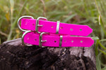 Pup Collar PVC 25mm - Hot Pink